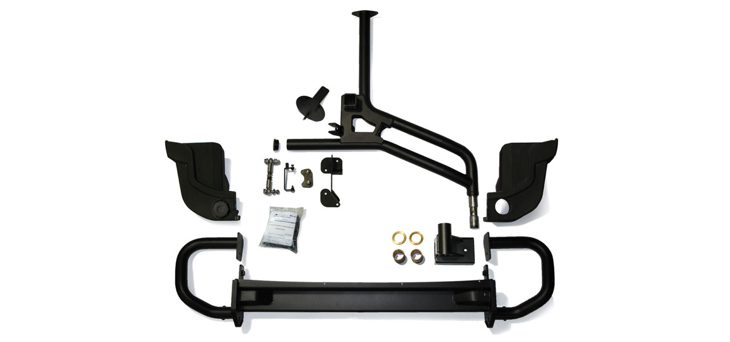 JK Rear Bumper / Tire Carrier 13