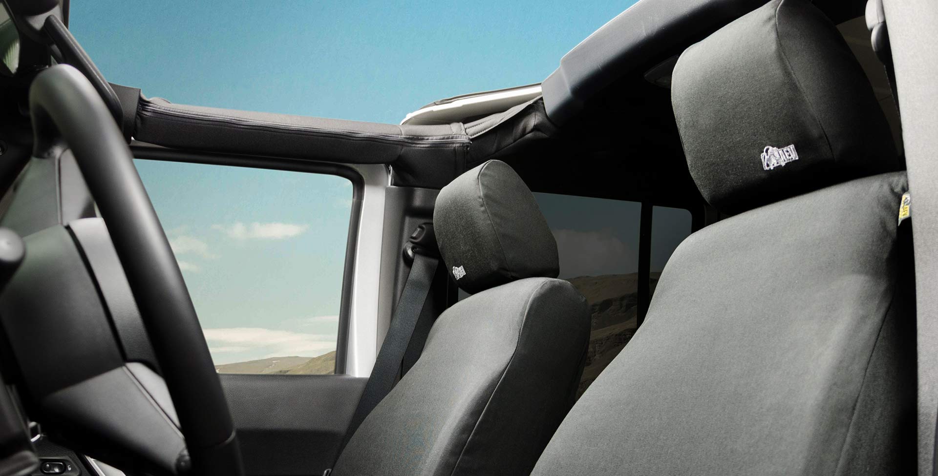 JK CORDURA® Front Seat Covers
