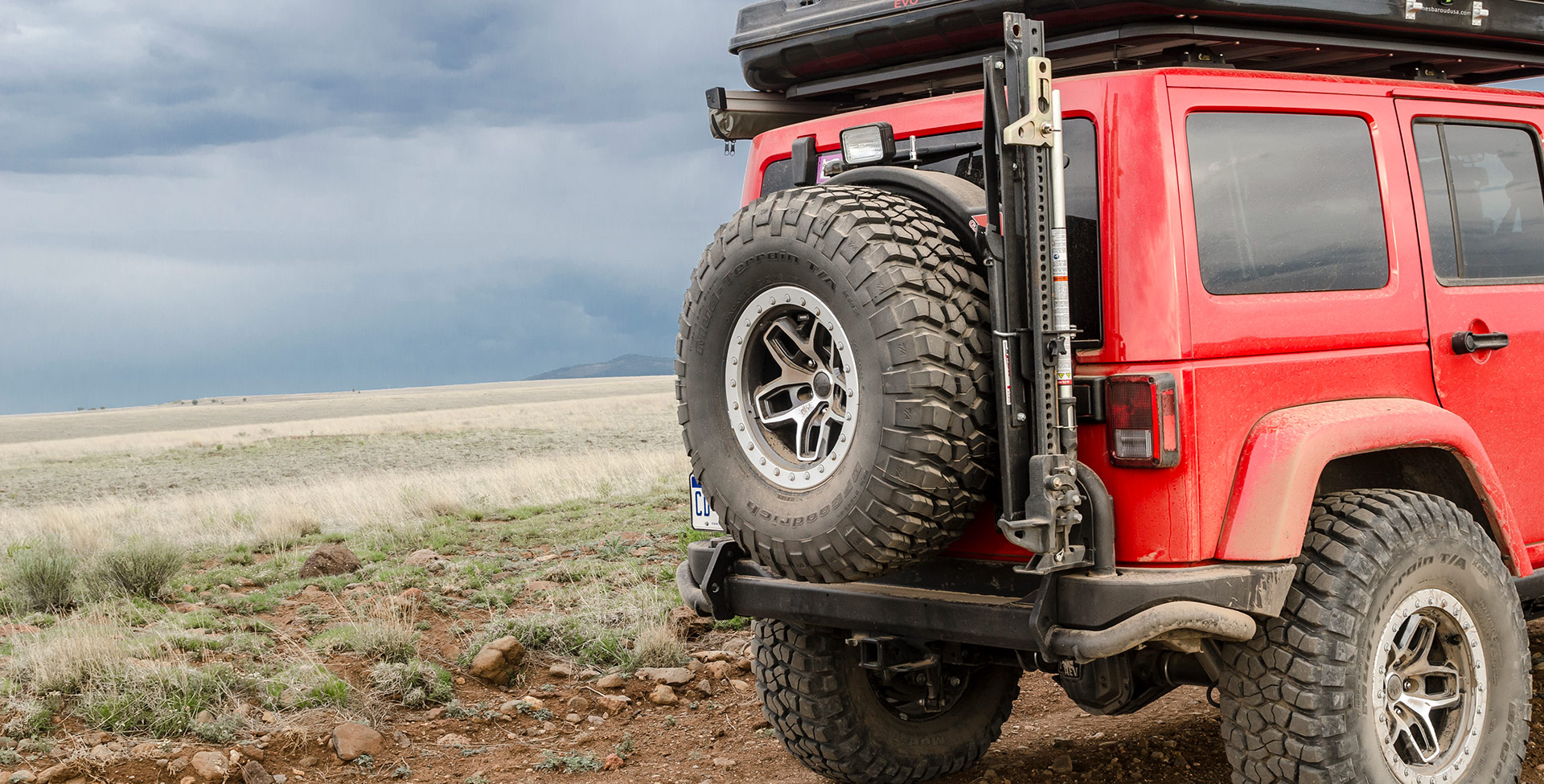 Jeep Wrangler JK Spare Tire Carrier | Jeep JK Rear Tire Carrier