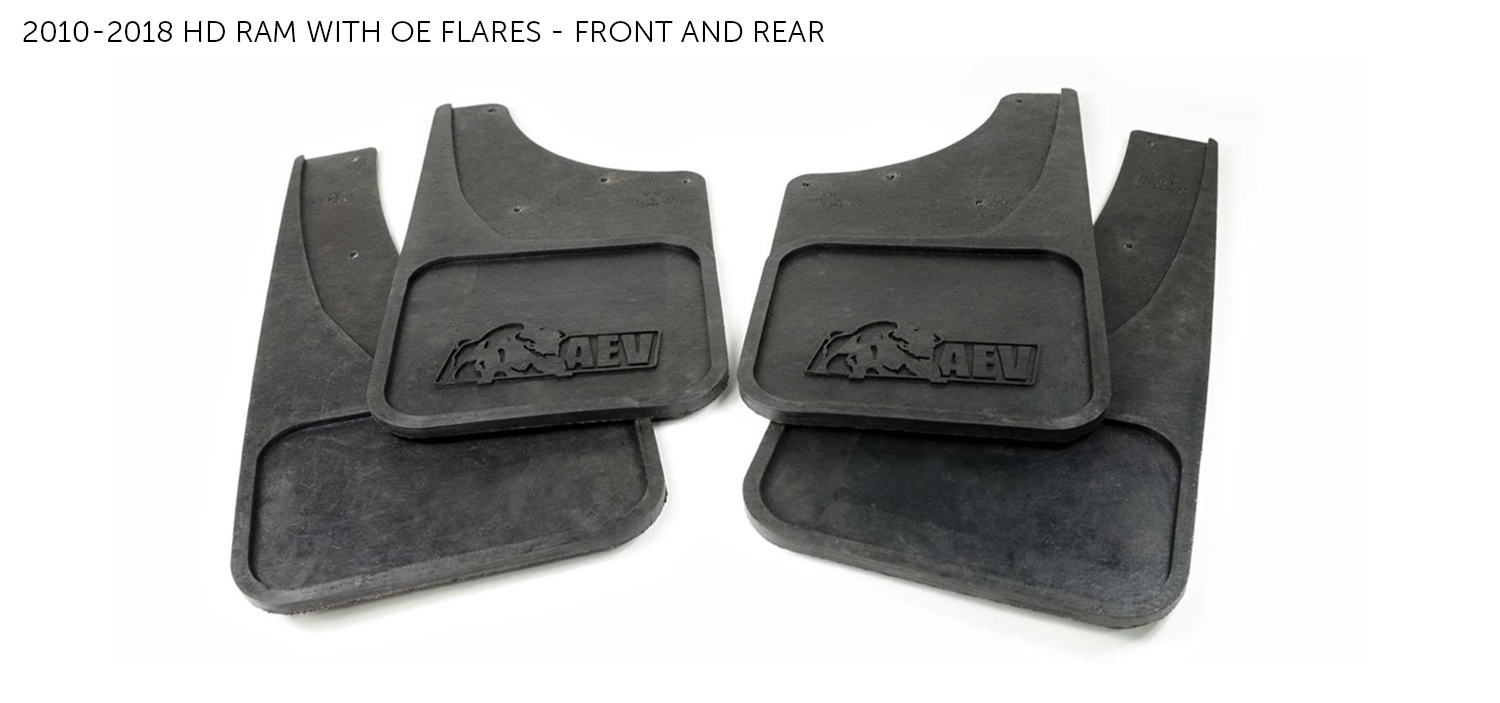 2010-2018 Ram Splash Guards