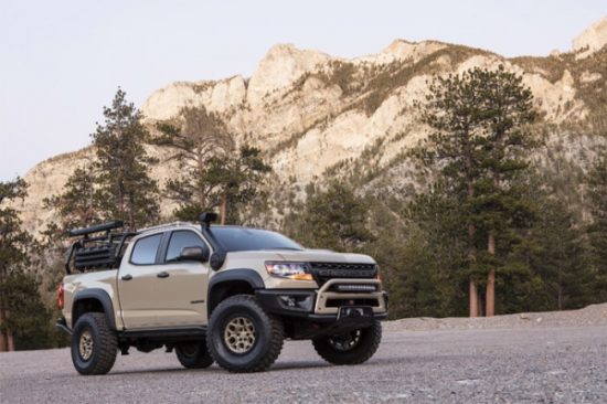 CHEVY ANNOUNCES COLLABORATION WITH AEV AT SEMA 2017