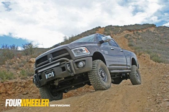 WE ROMP THE AEV RAM PICKUP TRUCK