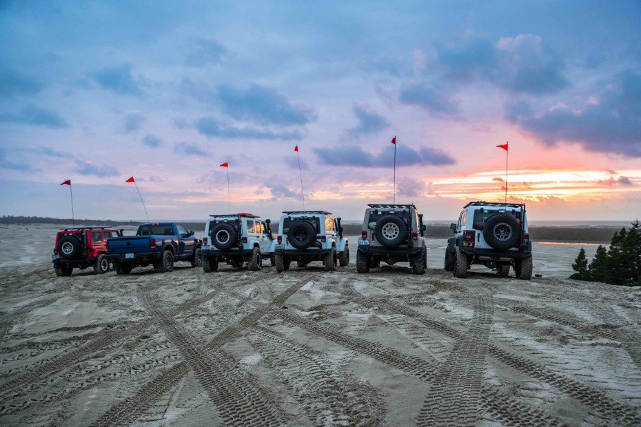 AEV hosts off road training in Florence, OR 3