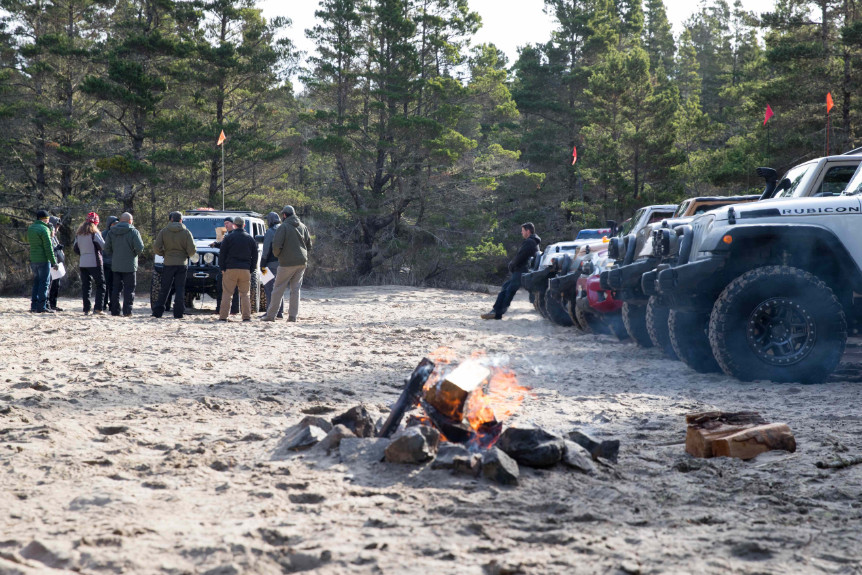 AEV hosts off road training in Florence, OR 4