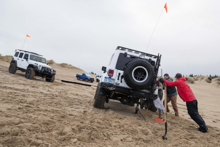 AEV hosts off road training in Florence, OR 5