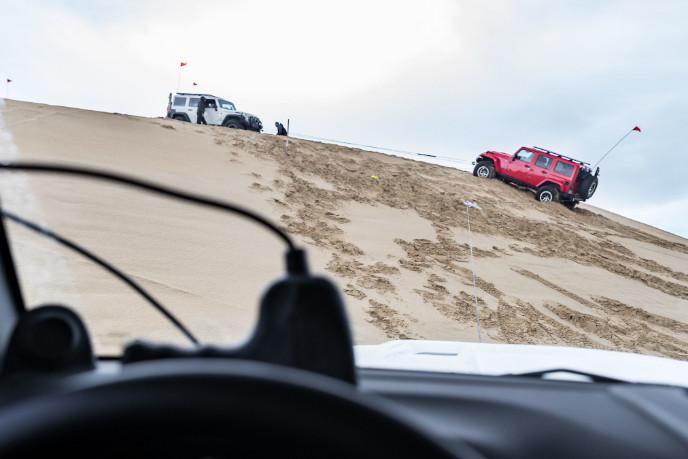 AEV hosts off road training in Florence, OR 6