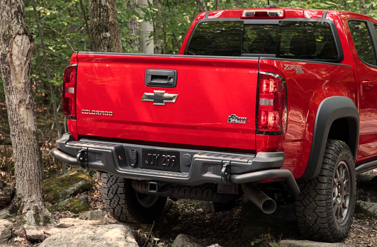 Colorado ZR2 Bison Rear Bumper Designed by AEV