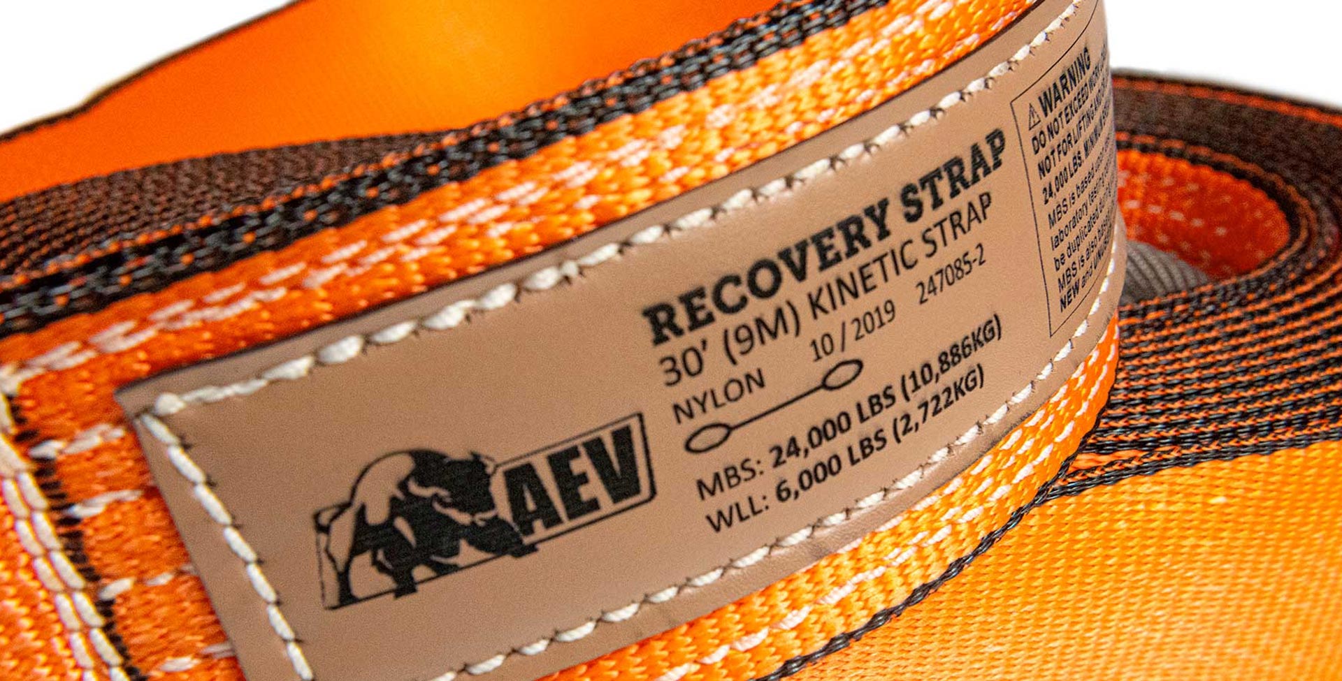 AEV Kinetic Recovery Strap