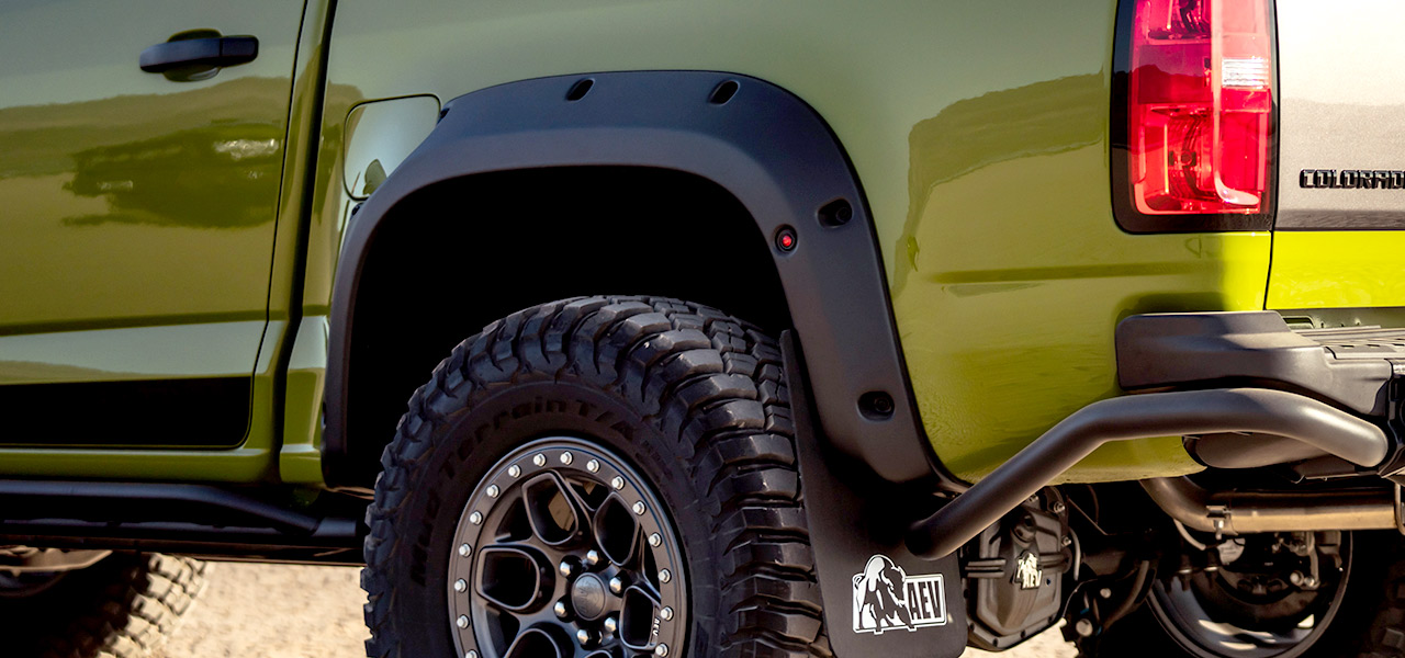 Splash Guards for 2017 22 Colorado ZR2 ZR2 Bison