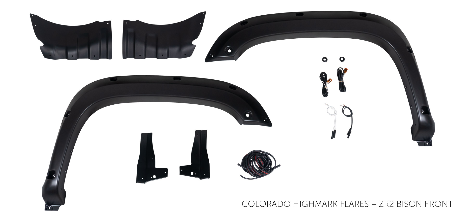 HighMark Fender Flares for Colorado 1