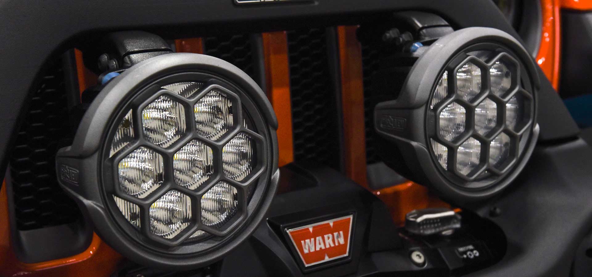 AEV 7000 Series Light Grille Kit 1