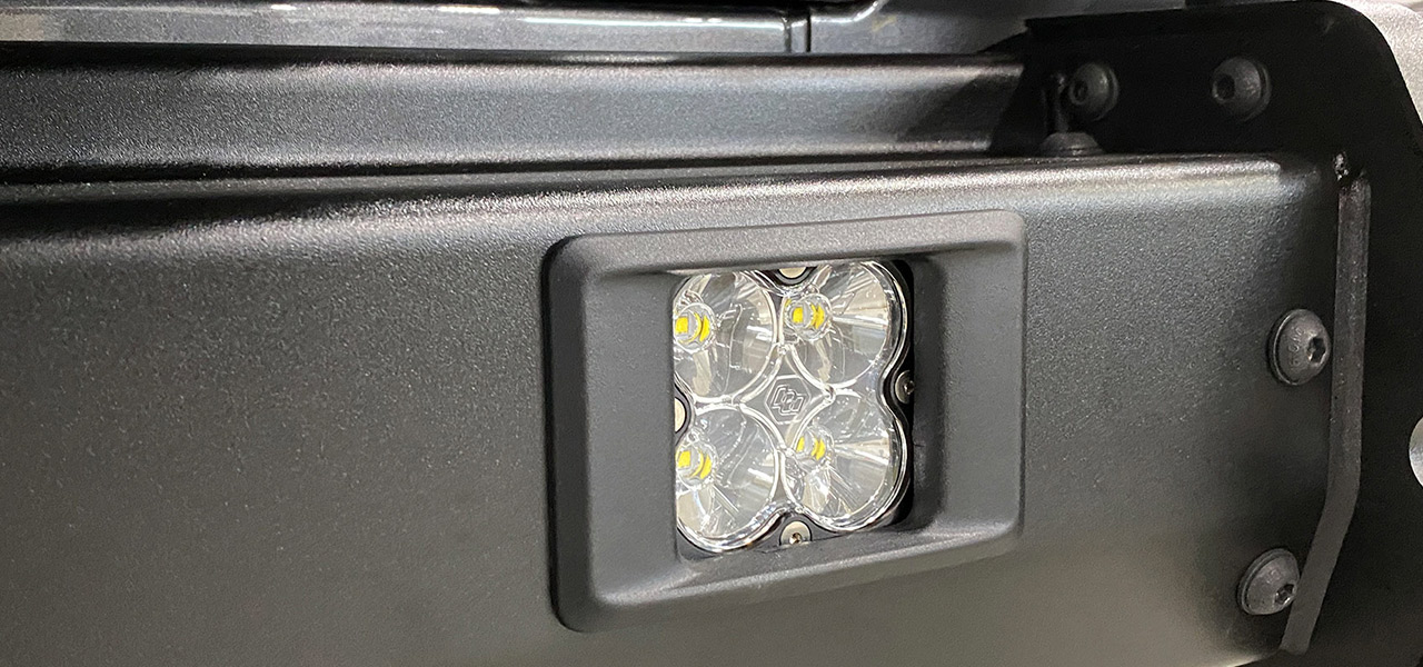 AEV Rear Bumper Auxiliary Light Bracket for JL Wrangler