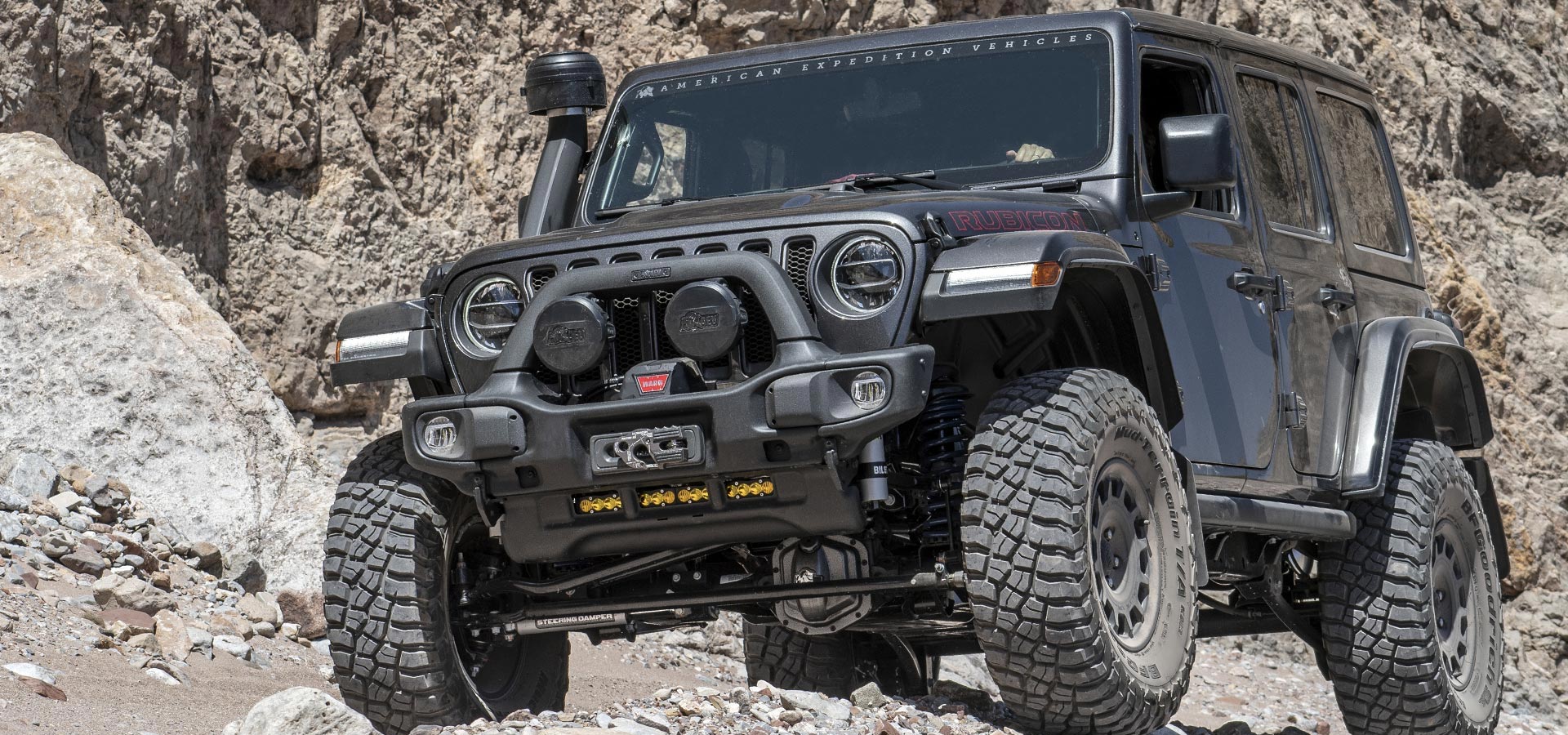 AEV RX Front Bumper for 2018+ Jeep Wrangler/Gladiator