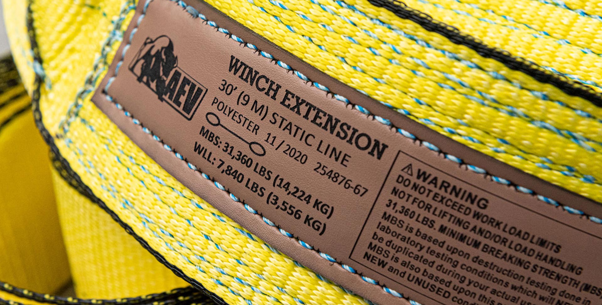 AEV Winch Extension Straps