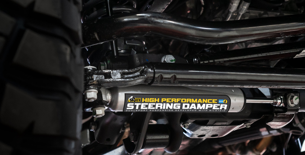 Jeep JL Wrangler/Gladiator Steering Damper Upgrade | AEV