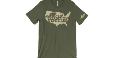 AEV USA T-Shirt - MIlitary Green