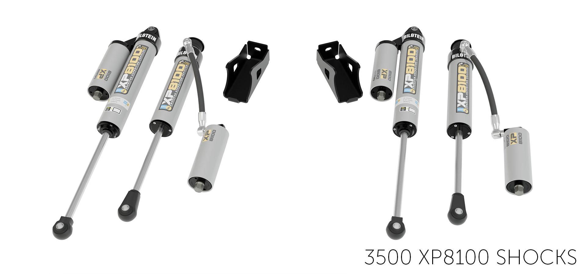 AEV / Bilstein XP8100 Reservoir Shocks for 2014+ Ram HD 1