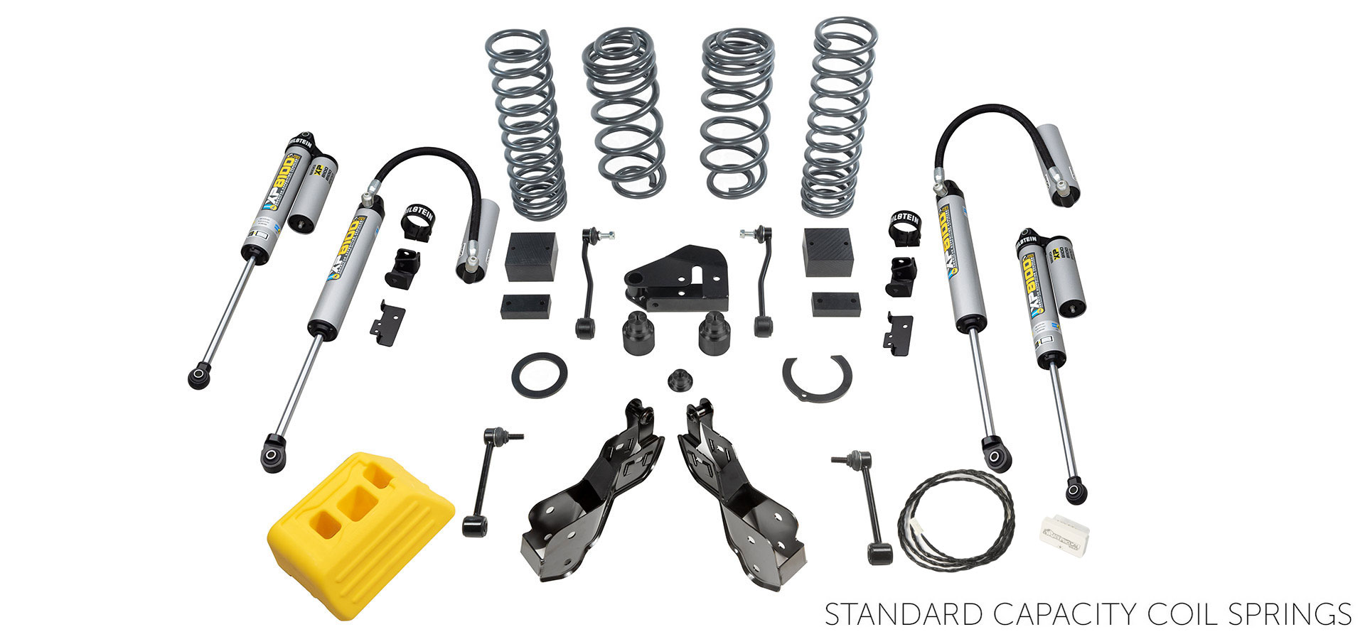 2.5" - 3" DualSport XP Suspension for 2018+ Wrangler JL Standard Capacity