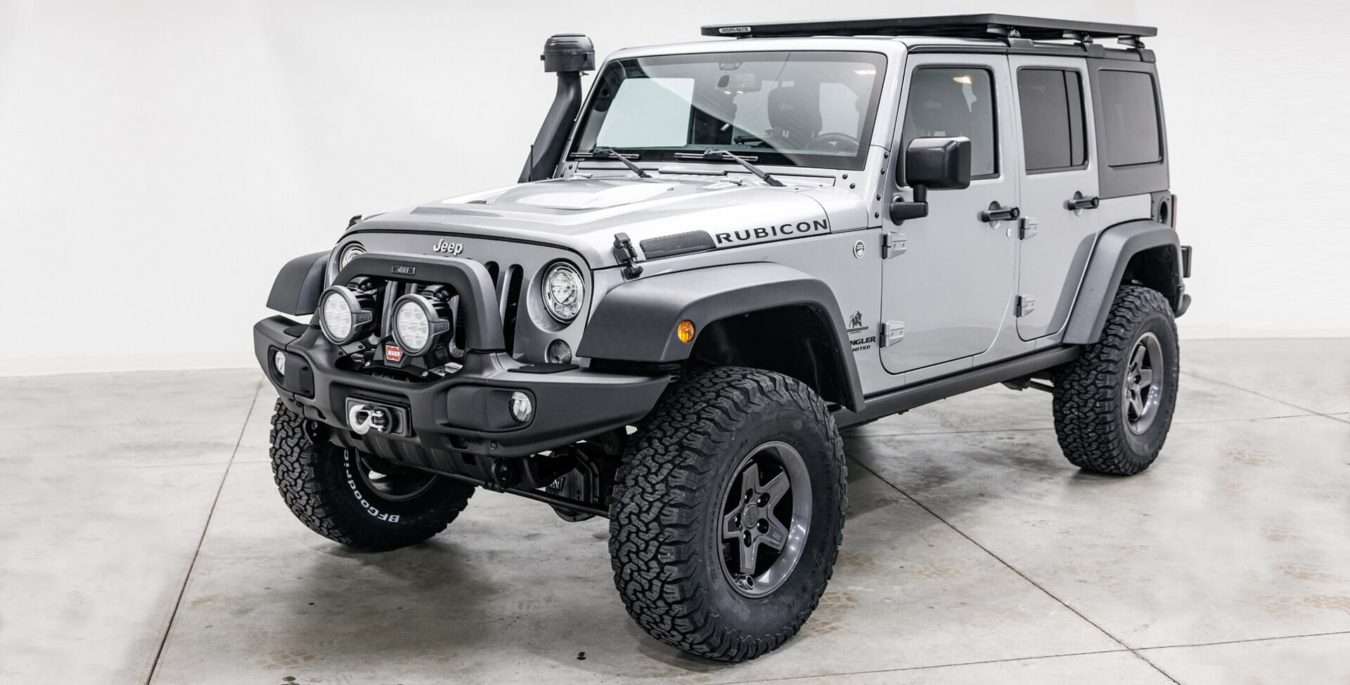 EX/RX Front Bumper for JK Wrangler 1