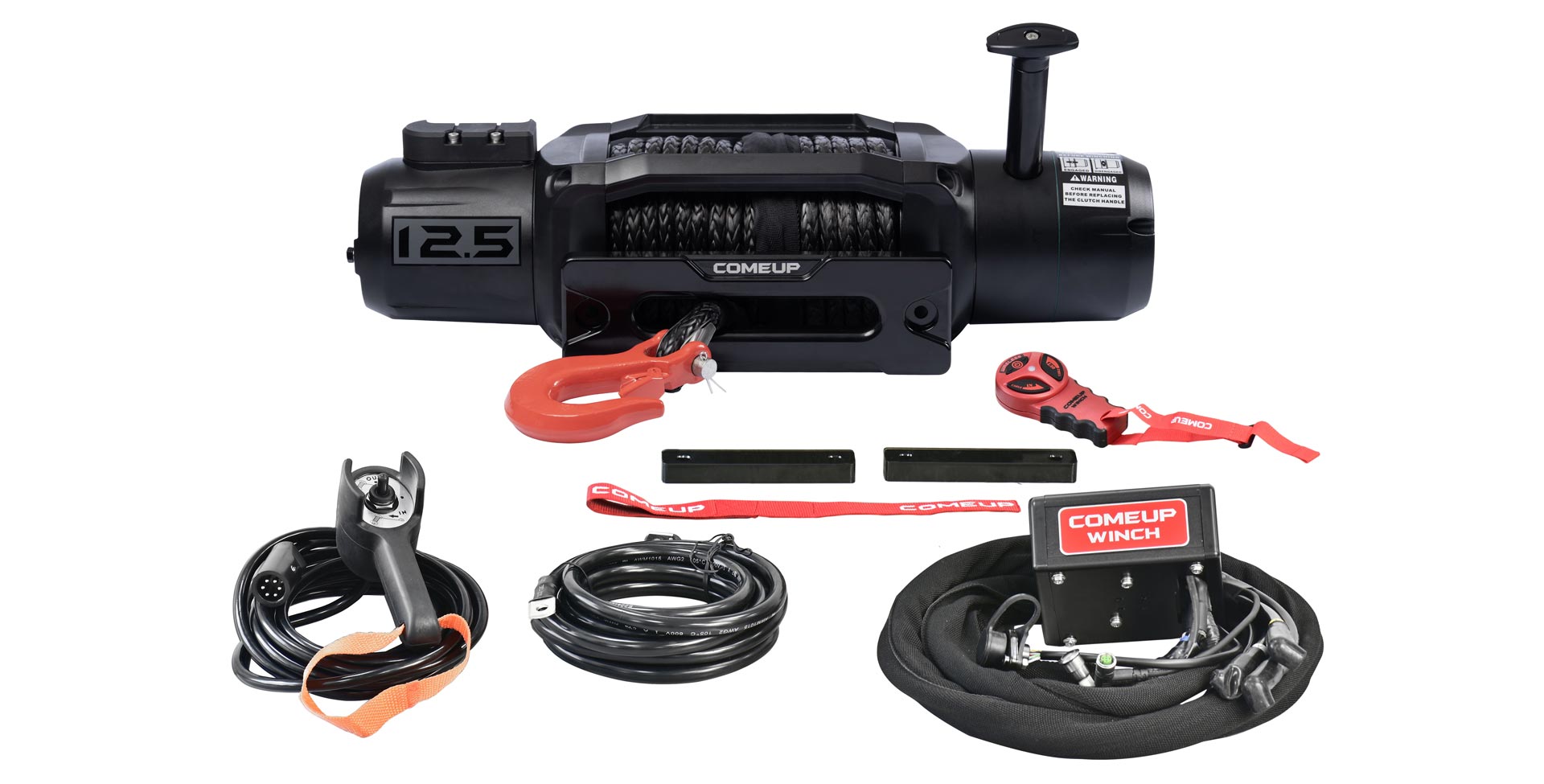 COMEUP SOLO 12.5rs GMF Winch for Silverado HD / Sierra HD with AEV Front Bumper