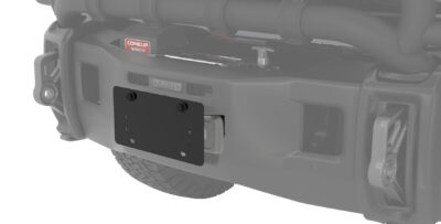 AEV Ram HD Hawse Fairlead Front License Plate Kit
