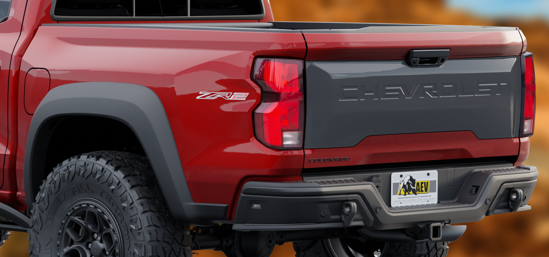 AEV Rear Bumper for 2023+ Chevy Colorado and GMC Canyon 1