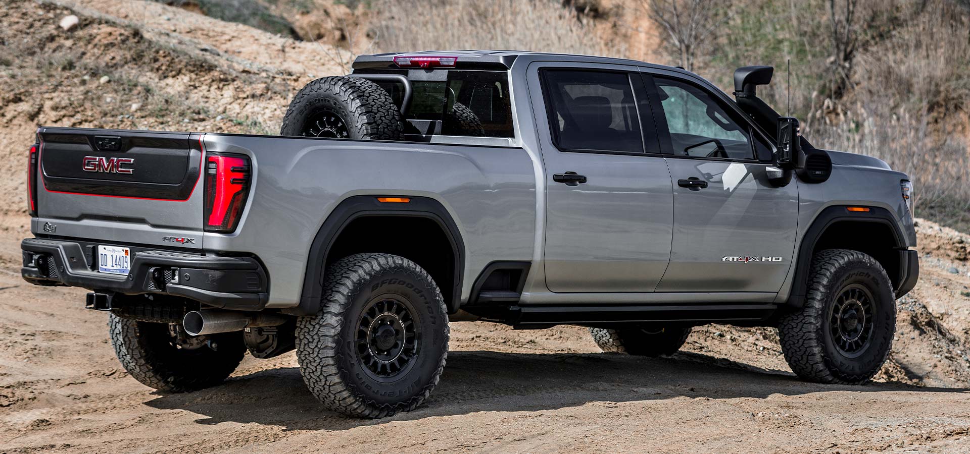 AEV Vertical Tire Mount for 2020+ Chevrolet Silverado HD and GMC Sierra HD 3