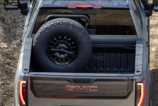 New Product: AEV Vertical Tire Mount for 2020+ Silverado HD and Sierra HD