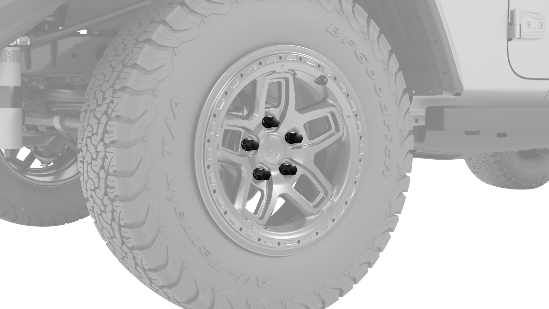 AEV Black Lug Nuts 4