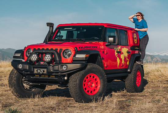 American Expedition Vehicles (AEV) Partners with Explorer Patty Upton for Rebelle Rally Effort
